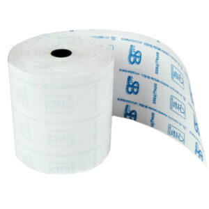 Rotolo registratore cassa - 80 mm x 80 m - diametro esterno 77 mm - anima 12 mm - 55 gr - carta termica BPA free - blister 10 pezzi