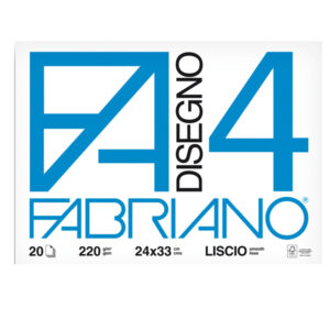Album F4 - 24x33Cm - 220gr - 20 fogli - Fabriano