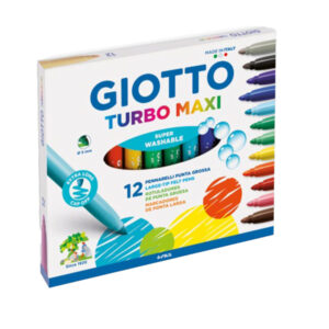 Pennarelli Turbomaxi - punta ø5mm - colori assortiti - Giotto
