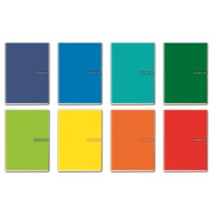 QUADERNI COLOR CLUB  80G 1R - CF. 10 - A4 / A5 Monocolore