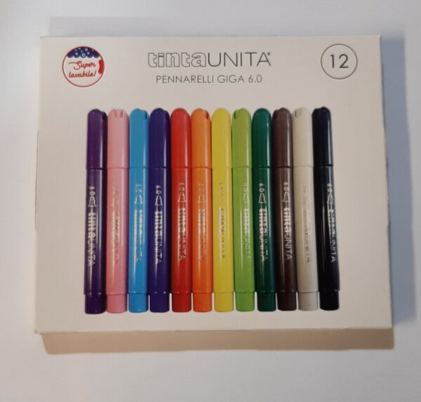 Pennarelli  GIGA 6.0 TINTAUNITA DA 12/24 colori