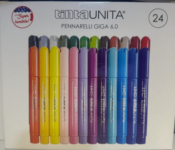 Pennarelli  GIGA 6.0 TINTAUNITA DA 12/24 colori - immagine 2