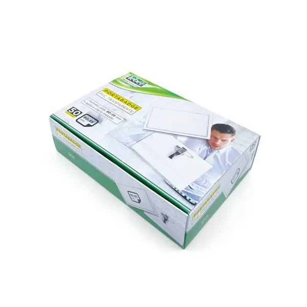 Portabadge 90 x 55 mm confezione da 24 pezzi - immagine 2