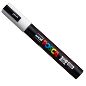 Marcatore a base d'acqua Uni Posca PC5M - punta tonda media da 1,8mm a 2,5mm - Uni Mitsubishi