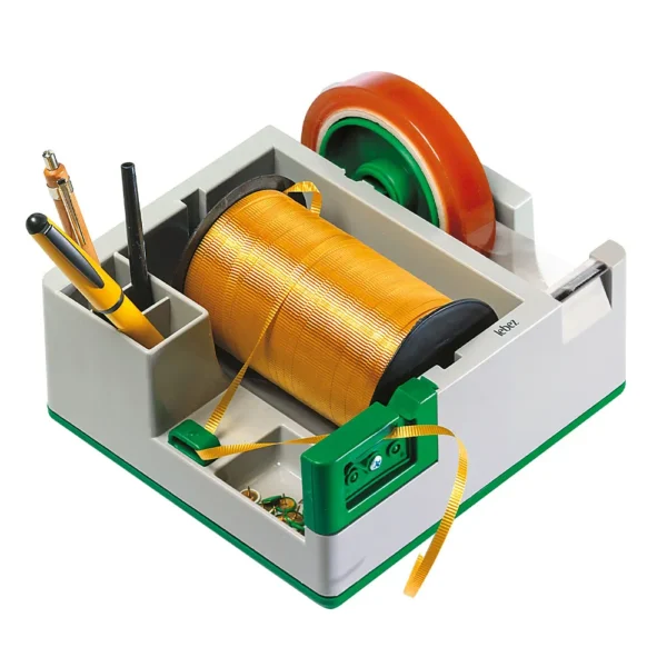 Dispenser da banco con portaoggetti