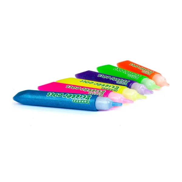 Colla glitter coprex confezione da 6 pezzi - immagine 2