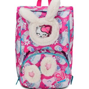Zaino  Sdoppiabile BIG SJ GANG Pinkfur Girl