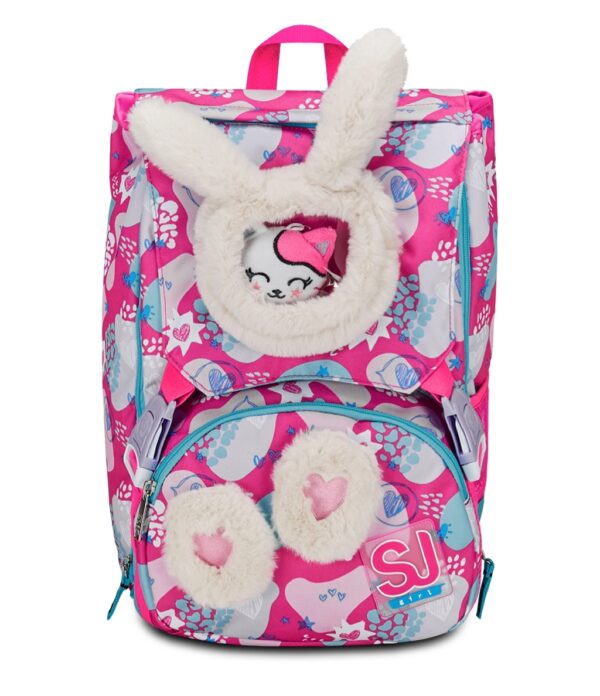 Zaino  Sdoppiabile BIG SJ GANG Pinkfur Girl