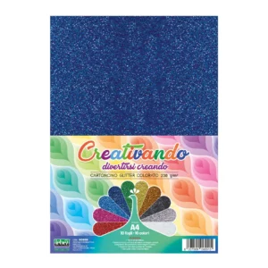 Cartoncino glitterato