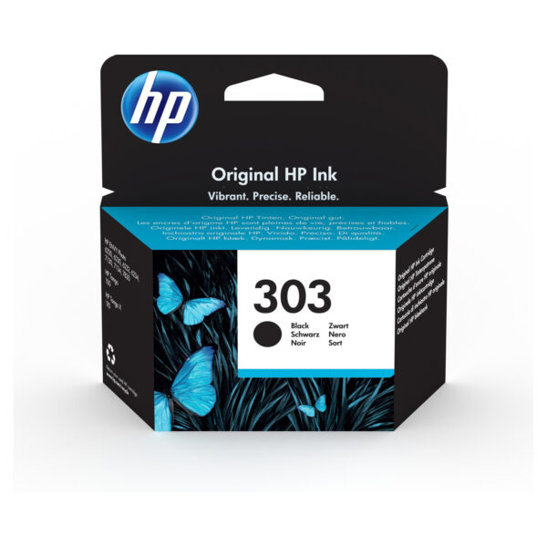 HP - Cartuccia ink originale - 303 - Nero - T6N02AE - 200 pag