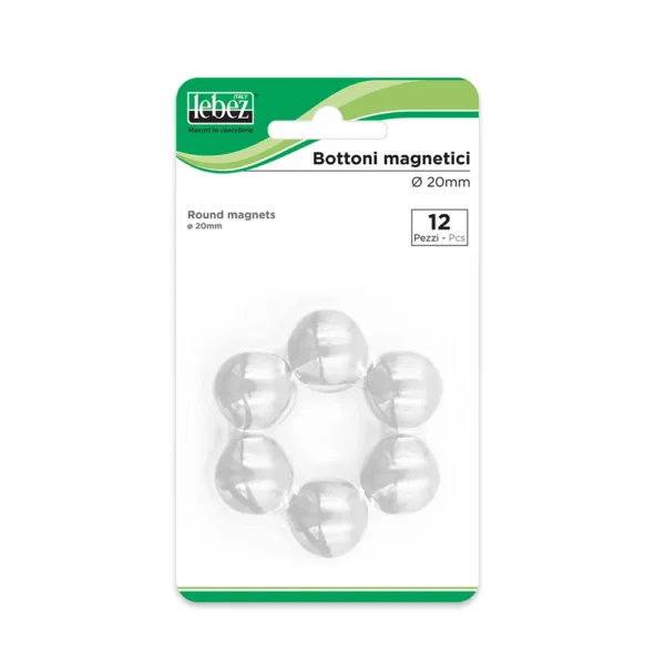 Bottoni magnetici 20 mm - immagine 8