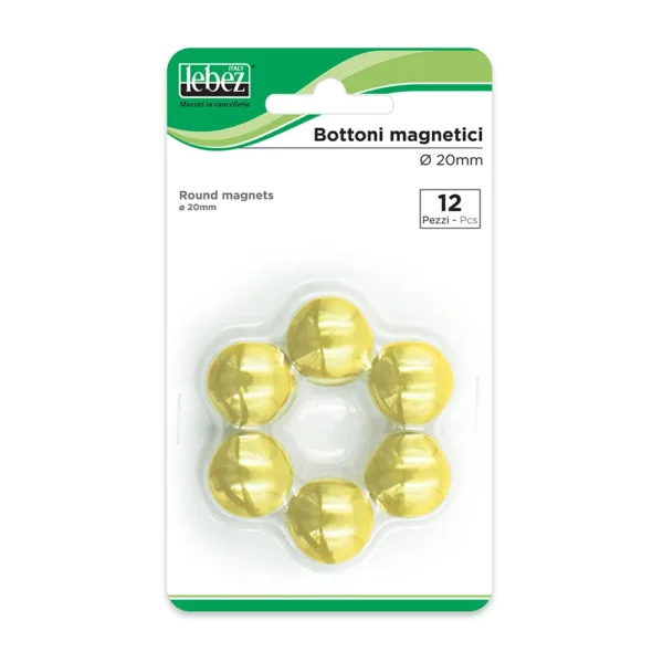 Bottoni magnetici 20 mm - immagine 4