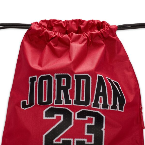 Zaino Sacca Nike Air Jordan 23 Bulls Jersey Zaino Palestra Rosso/Nero - immagine 3