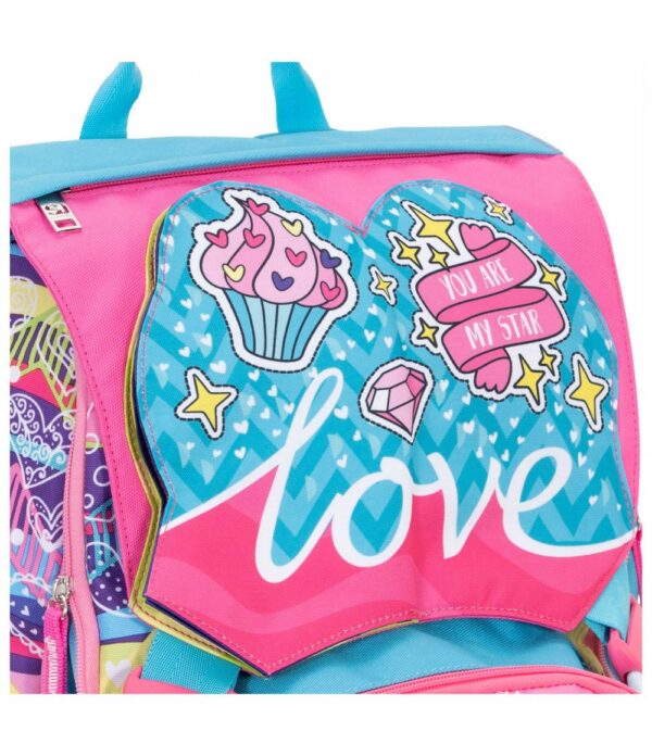 Zaino Sdoppiabile Big - Girl Azzurro SJ - Seven - immagine 6