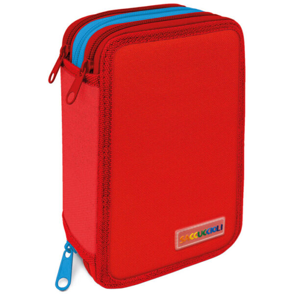 LEBEZ Astuccio 3 Zip Con Corredo  SACCUCCIOLO Monocolore