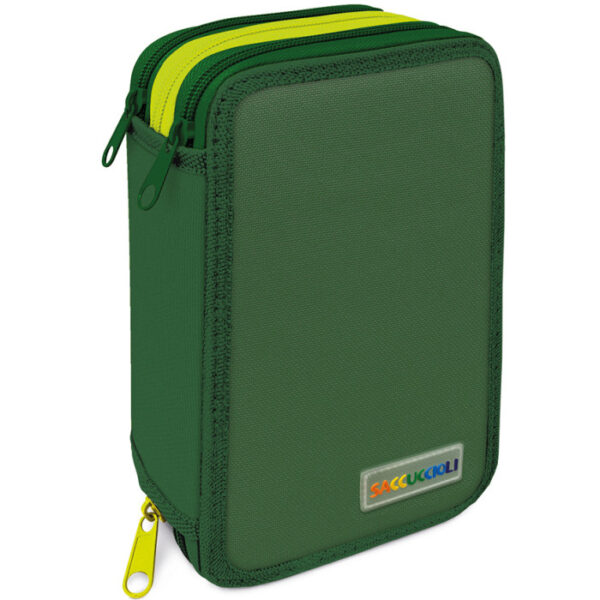 LEBEZ Astuccio 3 Zip Con Corredo  SACCUCCIOLO Monocolore - immagine 2