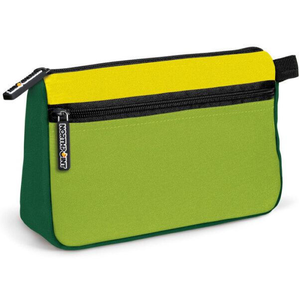 Astuccio  Bustina Maxi NORTHPOINT 24x15x6 2 Zip Colorlock Style XL Lebez