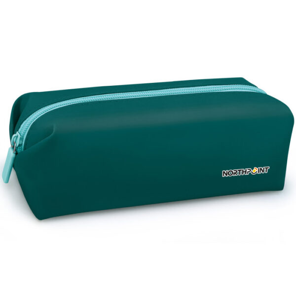 Astuccio Bustina Square In Silicone 21x7,5x7 NORTHPOINT COLORS Zip Lebez - immagine 2