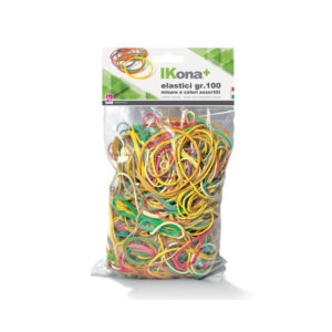 Elastici in Busta assortiti 100 gr. Ikona - CWR