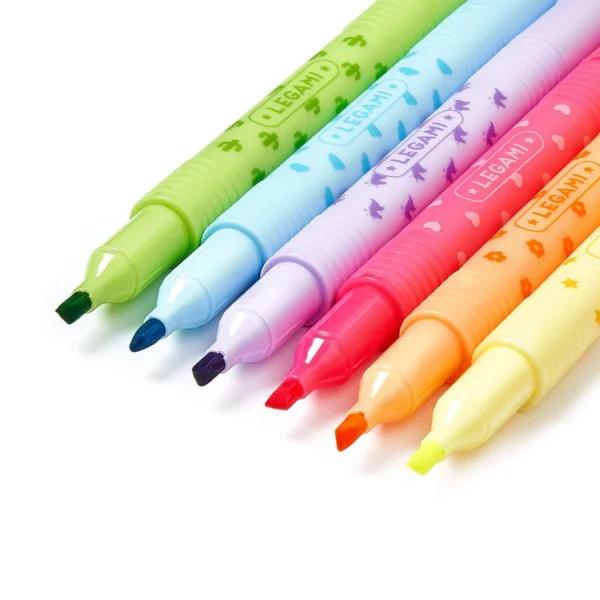 LEGAMI - Set di 6 Evidenziatori Cancellabili - Magic Highlighters - immagine 2