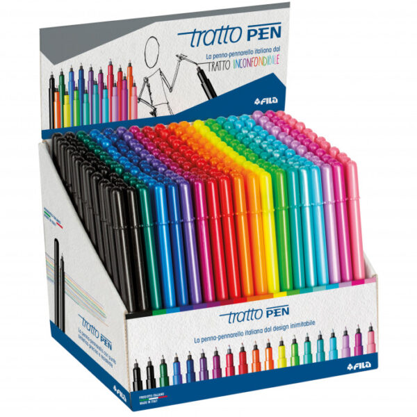 TRATTO PEN - Penna Super Fine 0,5mm - Vari colori