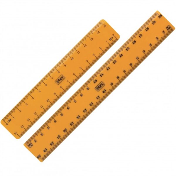 Lebez Righello 20 cm. v.colori in plastica pastello - immagine 2