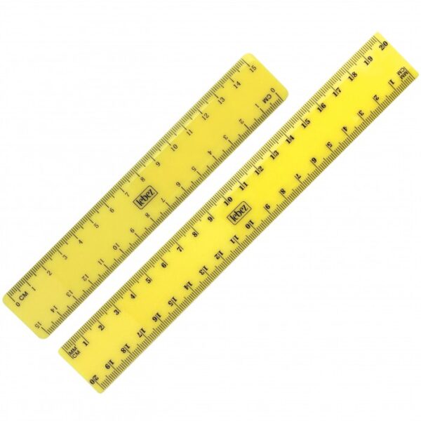 Lebez Righello 20 cm. v.colori in plastica pastello - immagine 4