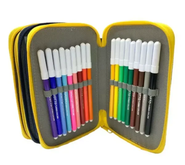Astuccio  3 ZIP Completo B-BOX GRIGIO contiene prodotti GIOTTO - immagine 5