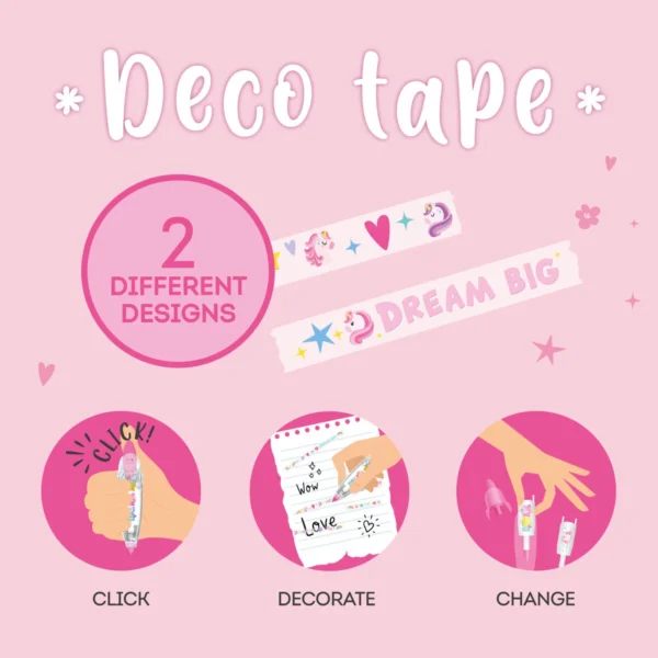 LEGAMI - Penna a Nastro per Decorazione - Deco Tape - immagine 3