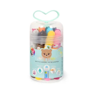 LEGAMI - Set di 12 Pennarelli - Teddy Friends