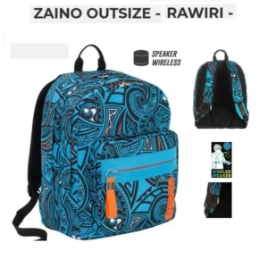 Zaino OUTSIZE SEVEN rawiri 33LT Scuola + SPEAKERS wireless