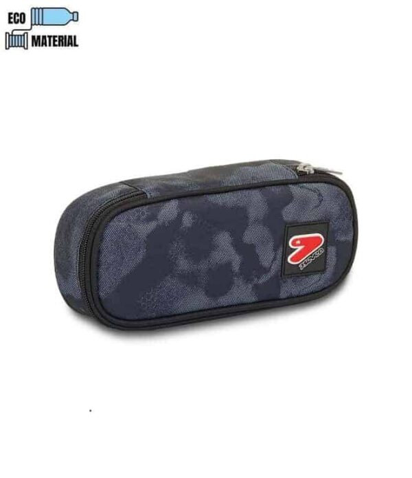 ASTUCCIO SCUOLA SEVEN OVALE - SMOKED CAMO