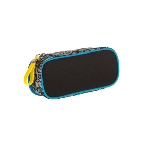 Astuccio Mono Scomparto Seven® Round Plus - Koi Grigio/Azzurro - immagine 2