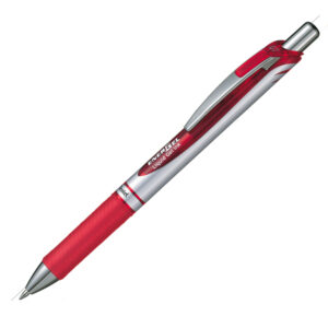 Roller a scatto Energel XM Click - punta 0,7 mm - rosso - Pentel