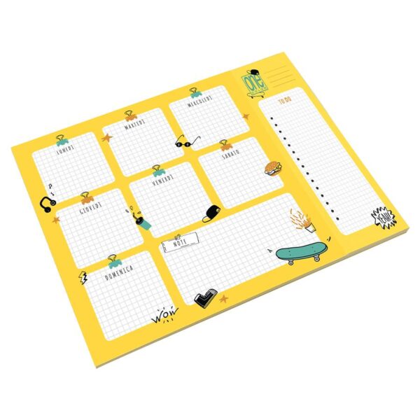 Planning Weekly Planner One Color Fantasy - immagine 6