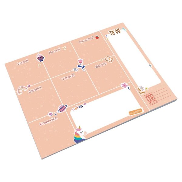 Planning Weekly Planner One Color Fantasy - immagine 2