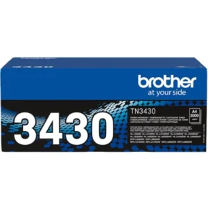 Brother TN3430 nero originale per BROTHER HL-6250,6300,6400,6600,6800,6900,5000 TN-3430 capacità 3.000 pagine