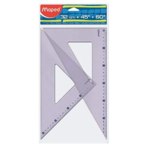 SQUADRE COPPIA GEOMETRIC CM 32 - 45°/60°