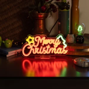 LEGAMI Lampada Led Effetto Neon - Merry Xmas - It's a Sign