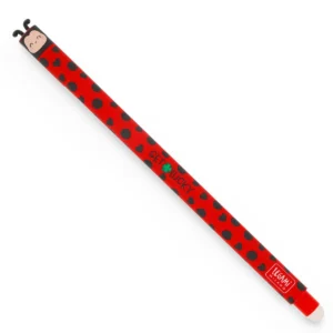 LEGAMI Penna Gel Cancellabile Ladybug "Get Lucky" - Erasable Pen