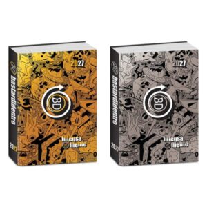 Bastardi Dentro Diario Agenda 11x15 2026/2027 Pocket Intensamente Oro e Argento Design Elegante e Pratico