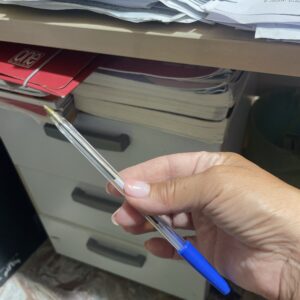 Penna a sfera Ball Pen punta media blu Ikona + confezione da 50pz.