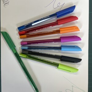Penna Ballpoint pen Vizz Schneider Made in Germany set 8 penne vari colori