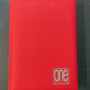 Diario one color Blasetti rosso 12 mesi 15x21
