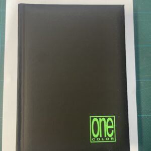 Diario one color Blasetti nero 12 mesi 15x21