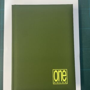 Diario one color Blasetti verde 12 mesi 15x21