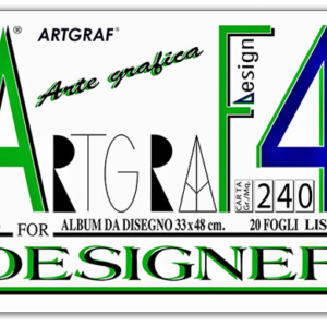 Album Artgraf 33x48 con angoli, liscio, ruvido o riquadrato
